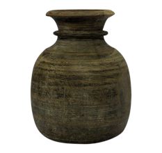 Hand Made Wooden Pot-01